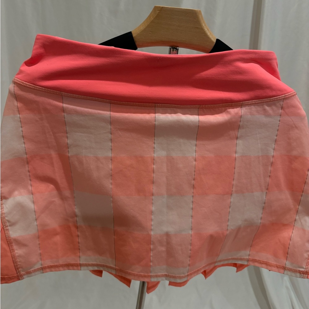 lululemon athletica Coral and Peach Pleated Skater Skirt - Picture 5 of 13